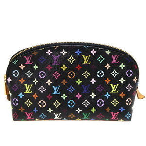 Louis Vuitton Cosmetic Pochette Multicolor Black